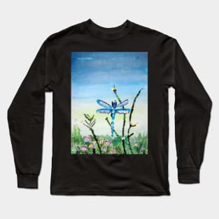 Dragon Fly by Colleen Ranney Long Sleeve T-Shirt